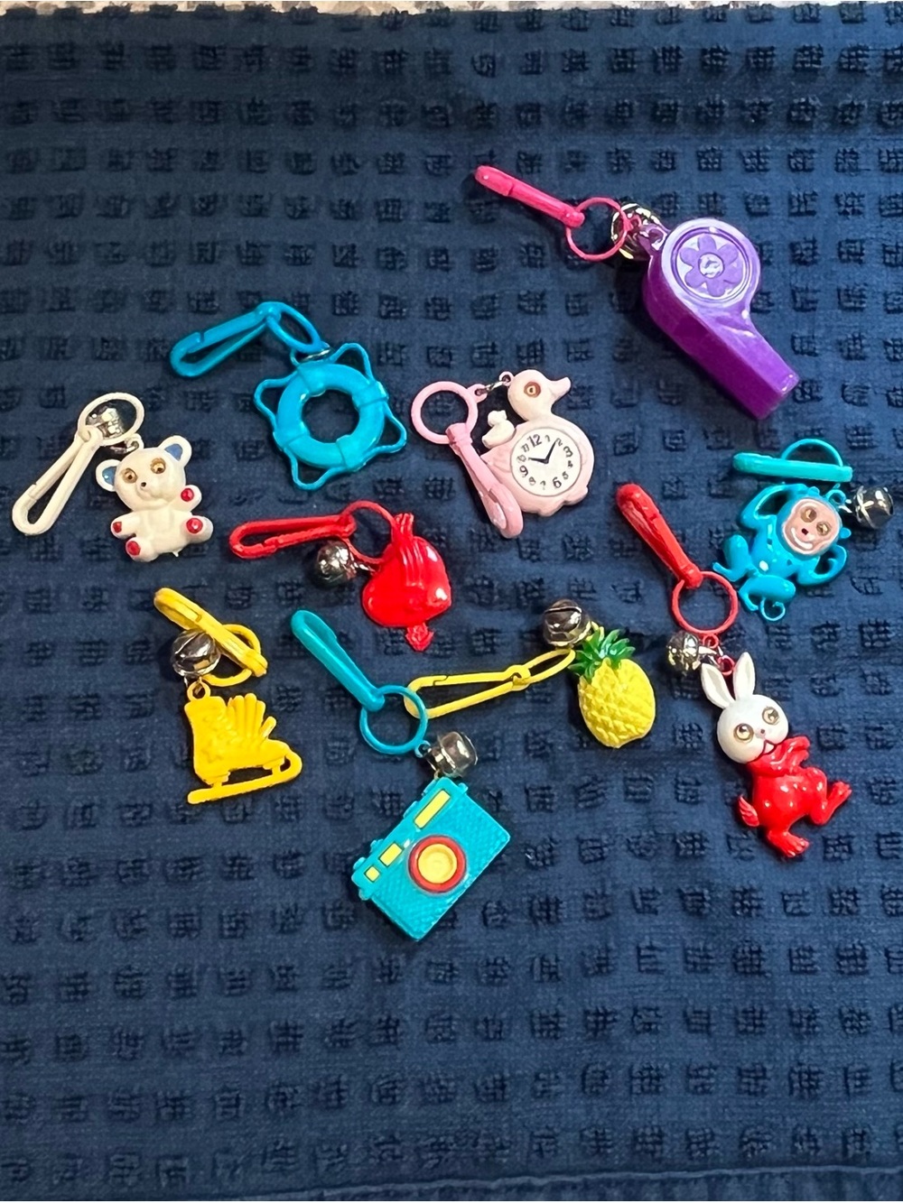 Vintage 80s bell charms set CD